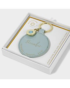 Katie Loxton Birthstone Keyring - December